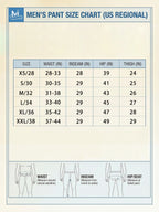Men's Heavyweight Cargo Pants Regular Fit 100% Cotton Multi-Pocket Work Trousers with Elastic Waist