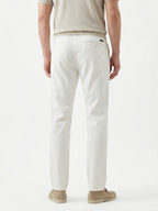 MEILIHUA Men's Business Casual Pants - Lightweight Stretch Cotton Chinos, Elastic Waist Flat Front Trousers for Spring Summer