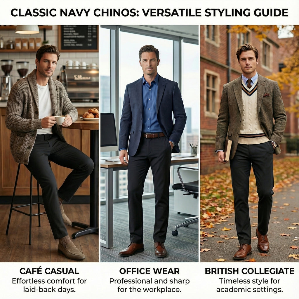 MEILIHUA Men's Stretch Dress Pants - 4-Way Elastic Straight Fit for Fall/Spring (280GSM)