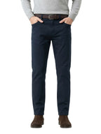 Men's Heavyweight Cotton-Blend Casual Pants - 360GSM Straight Cut with Embossed Detailing (94% Cotton)