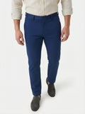 Men's Light-Weight Cotton Blend Dress Pants - Breathable Straight Fit for Office & Travel