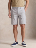 MEILIHUA Men's 9" Inseam Flat Front Golf Shorts, Tailored Fit Casual Chino Shorts with Stretch Waistband